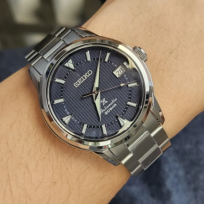 Seiko Prospex Alpinist Textured Deep Blue Dial Men's Watch- SPB249J1